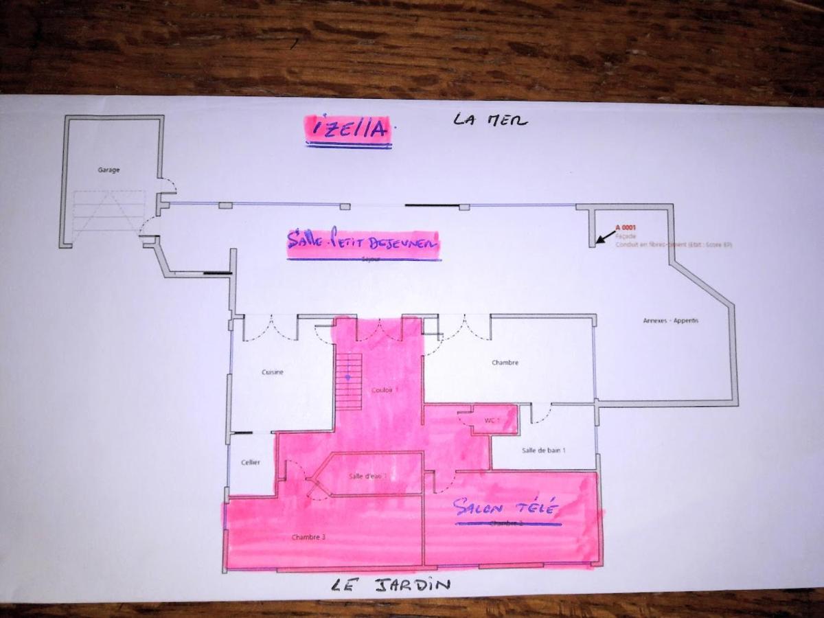 Izella Bed & Breakfast Douarnenez Dış mekan fotoğraf